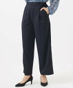 【SALE/50%OFF】MK MICHEL KLEIN(小さいサイズ) 【小さいサイズ】ツイルセミワイドパンツ/洗える メゾンドゥサンク パンツ その他のパン...