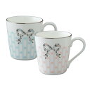 NARUMI 【公式】フェリシータ! マグカップセット(アソート) 290cc 2人用 ナルミ 食器・調理器具・キッチン用品 グラス・マグカップ・タンブラー【送料無料】