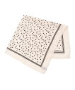 TOMORROWLAND GOODS TOMORROWLAND MADE IN ITALY ランダムドット シルクスカーフ トゥモローランド ファッション雑貨 ...