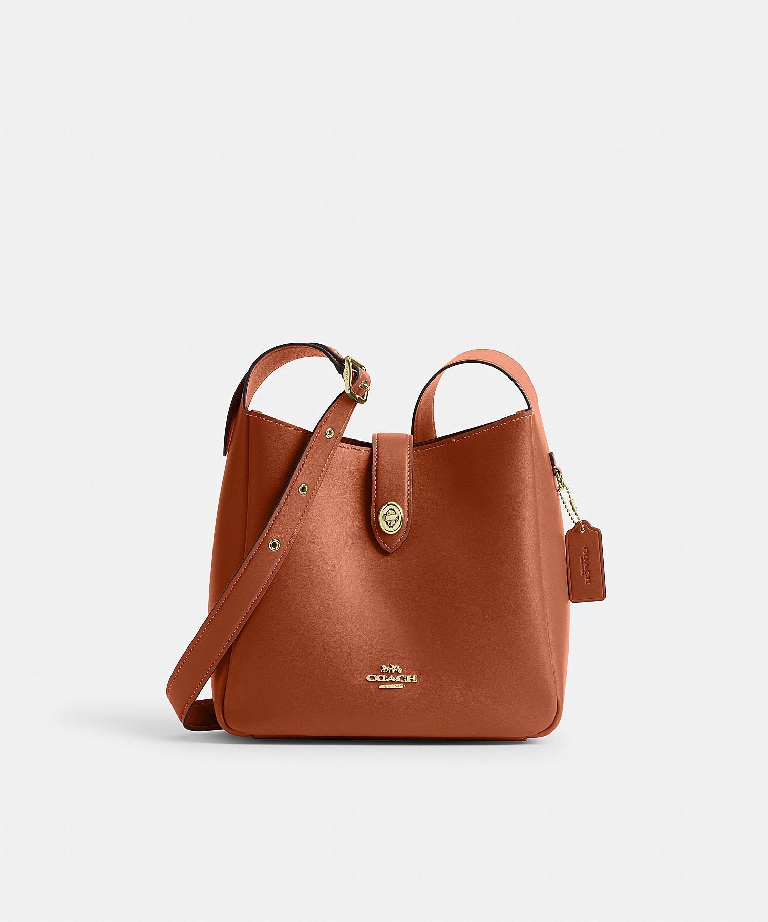 【SALE／62%OFF】COACH OUTLET 【公式】ハドリー コンバーチブル クロスボディ コーチ　アウトレット バッグ ショルダーバッグ ブラウン【送料無料】のサムネイル