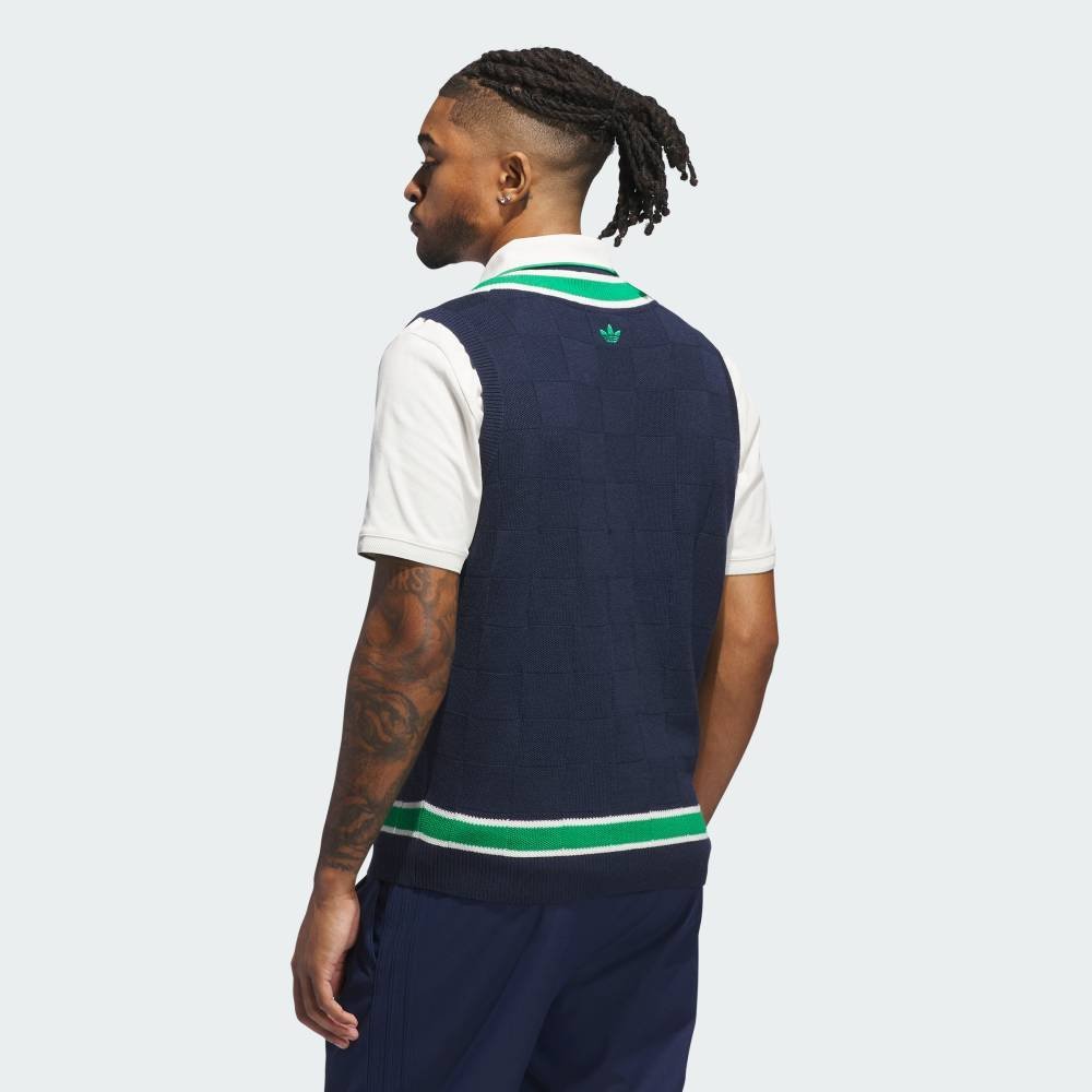 【SALE／20%OFF】adidas 【公式】アディダス adidas 【オリジナルスゴルフ】Originals ニット ベスト アディダス ジャケット・アウター ブルゾン・ジャンパー ブルー【送料無料】