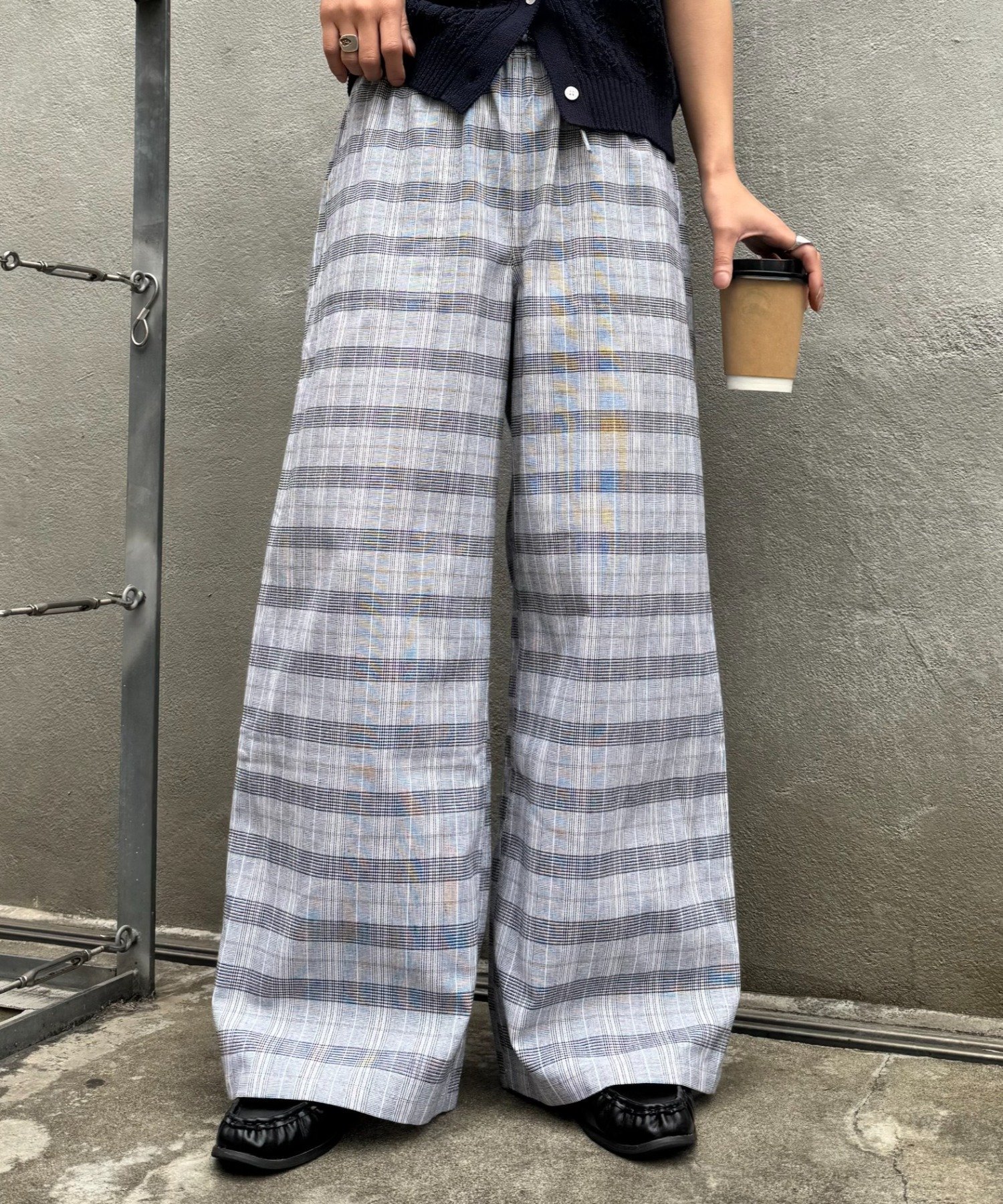 【GEVACO/ゲバコ】コットンリネンイージーパンツ チャオパニックティピー パンツ その他のパンツ ベージュ ブラック