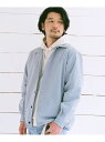 【SALE/40%OFF】ikka イージーケアサッカーコーチシャウター イッカ トップス シャツ・ブラウス ホワイト ネイビー