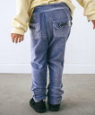 【SALE／30%OFF】SLAP SLIP リボンスカラップポケット付パンツ(80~120cm) ベベ オンライン ストア パンツ その他のパンツ ブルー ピンク グレー