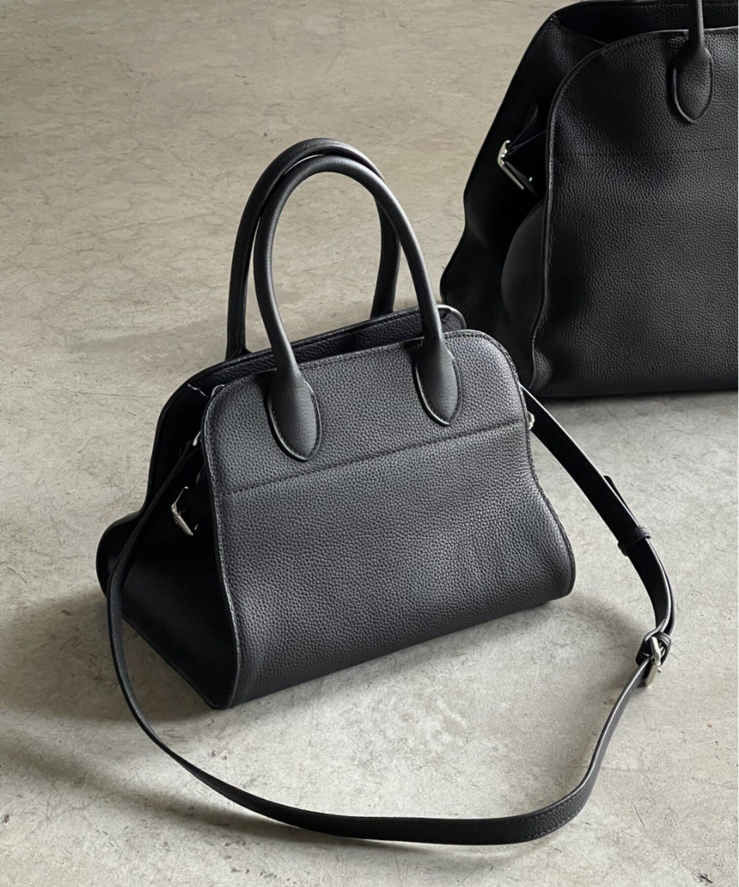 LHP JISTORY/ジストリー/SIDE BELT BOSTON BAG middle エルエイチピー バッグ その他のバッグ ブラック【送料無料】のサムネイル