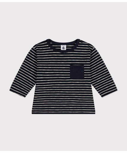 【SALE/20%OFF】PETIT BATEAU 長袖Tシャツ プチバトー トップス カットソー・Tシャツ ネイビー【送料無料】 【SALE/20%OFF】PETIT BATEAU 長袖Tシャツ プチバトー トップス カットソー・Tシャツ ネイビー【送料無料】