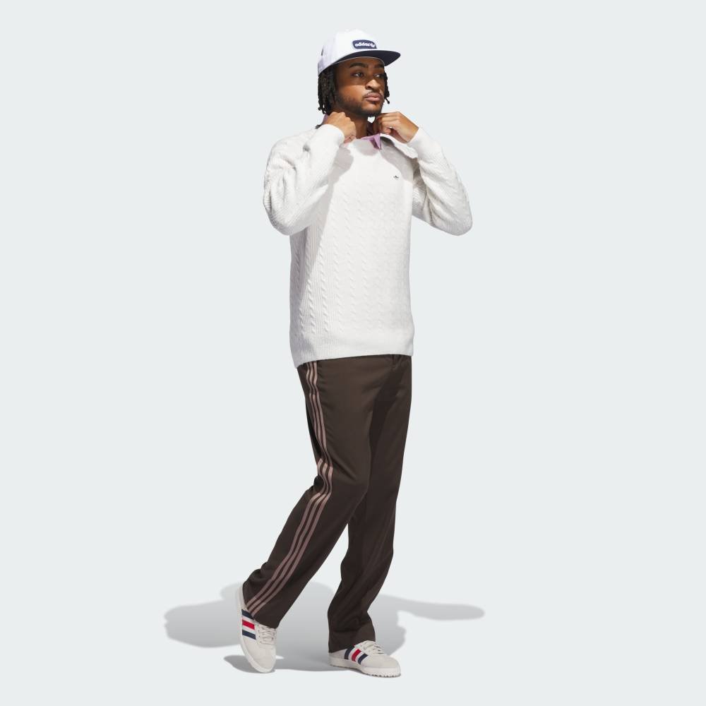 【SALE／20%OFF】adidas 【公式】アディダス adidas 【オリジナルスゴルフ】Originals ケーブルニット セーター アディダス トップス スウェット・トレーナー ホワイト【送料無料】