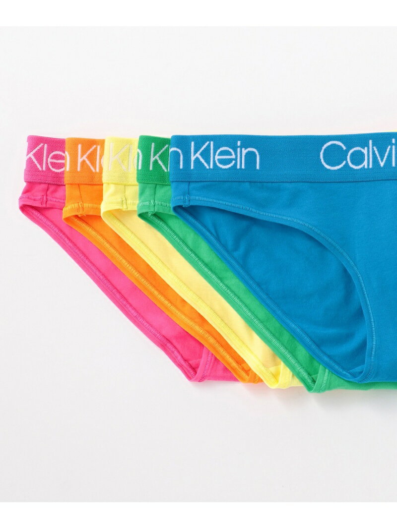 【SALE／30%OFF】Calvin Klein Underwear 【公式ショップ】 カルバンクライン PRIDE ビキニショーツ 5枚パック Calvin Klein Underwear QD6014 カルバン・クライン インナー・ルームウェア ショーツ【送料無料】
