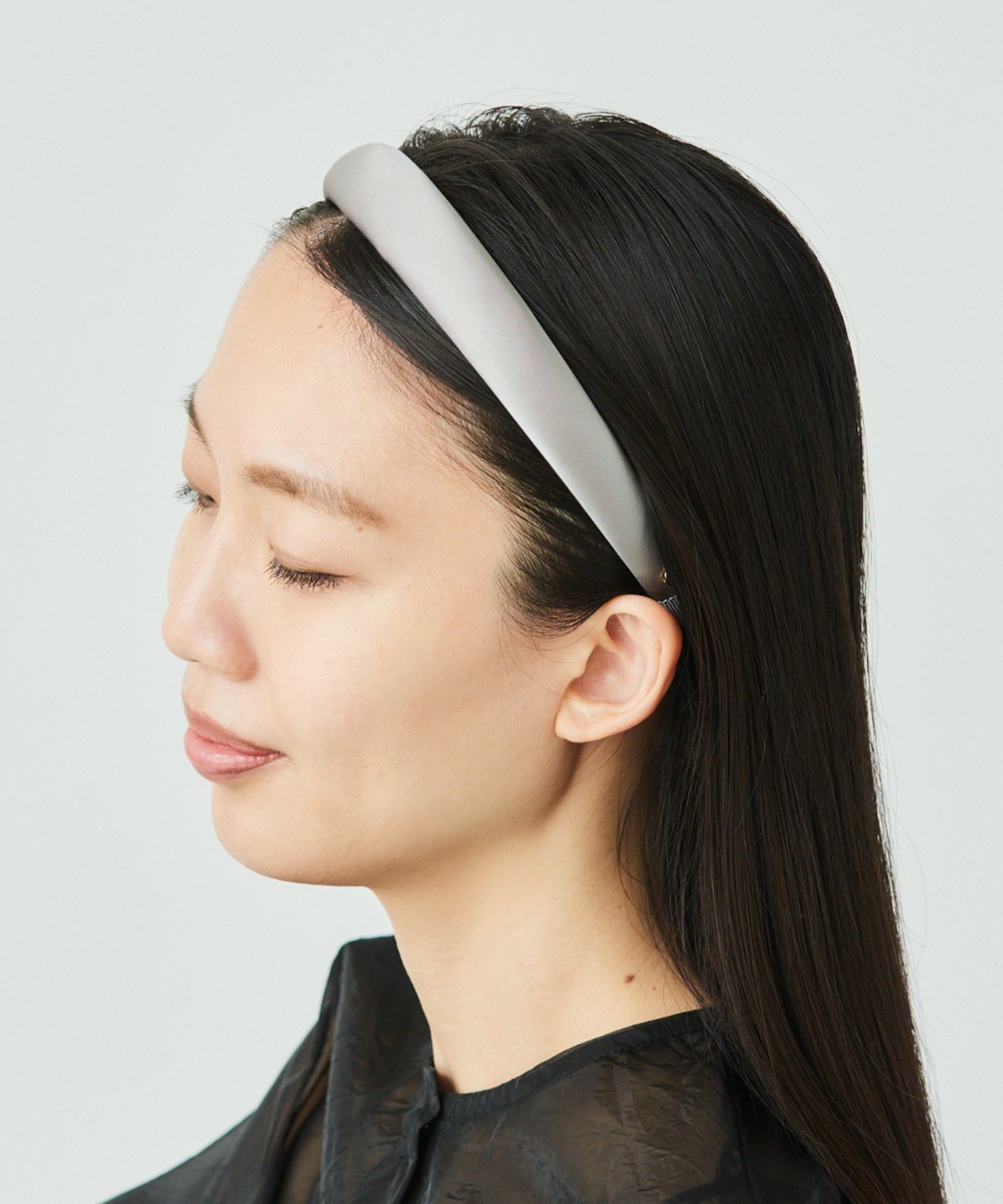 IRIS47 IRIS 47/Verdi wide headband ヴェルディ ワイド ヘッドバンド カチューシャ イリスフォーセブン 日本製 MADE IN JAPAN HB58 セットアップセブン ヘアアクセサリー カチューシャ ヘアバンド グレー ベージュ ブラック【送料無料】