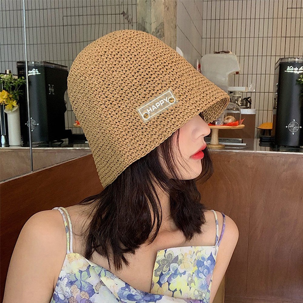 【SALE/30%OFF】miniministore 麦わら帽子 ストローハット レディース ミニミニストア 帽子 その他の帽子 ブラック ベージュ ブラウン