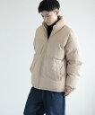 【SALE/10%OFF】aimoha MENS aimoha men Warmth Puff Jacket アイモハ ジャケット・アウター ブルゾン・ジャンパー ブルー ブラック ベージュ【送料無料】