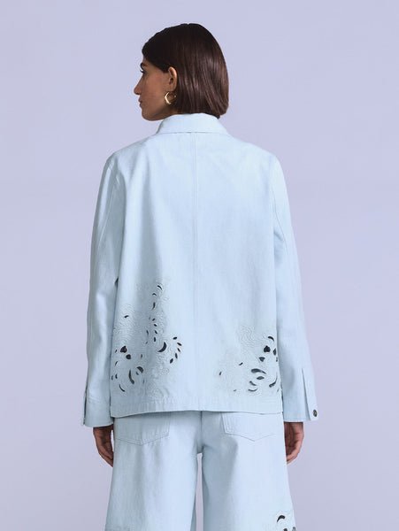 BLUETAB(TM) EMBROIDERED BANDIT トラッカージャケット リーバイス ジャケット・アウター デニムジャケット ネイビー