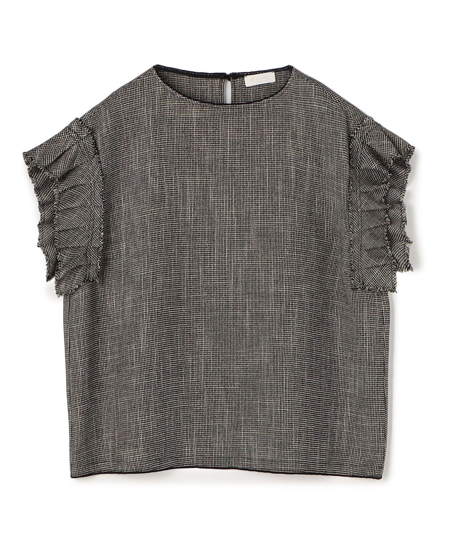 Ballsey リネンラミーカラミ フリルスリーブブラウス トゥモローランド トップス シャツ・ブラウス【送料無料】のサムネイル