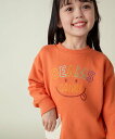 【SALE/20%OFF】BEAMS mini 【4/3新規値下げ】スマイル 刺繍 スウェット 24AW(90~130cm) ビームス ミニ トップス スウェッ...