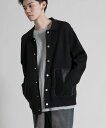【SALE/15%OFF】aimoha MENS 【aimoha neo】 Chic Contrast Pocket Jacket アイモハ トップス カーディガン ブラック【送料無料】