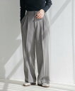 【SALE/50%OFF】LOWRYS FARM ウールチョウワイドパンツ ローリーズファーム パンツ その他のパンツ ブラック ネイビー グレー