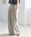 【SALE/40%OFF】quaranciel quaranciel:<洗濯機可能>ウーステッド ハイウエスト グルカ ワイド パンツ シップス パンツ その他...