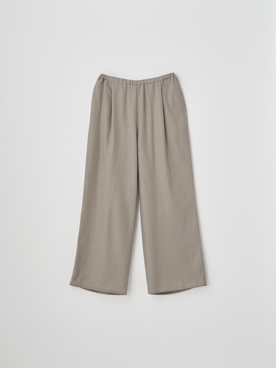 JOHN SMEDLEY キュプラコットン ドレープイージーパンツ｜FP106 ジョンスメドレー パンツ その他のパンツ ブラウン【送料無料】