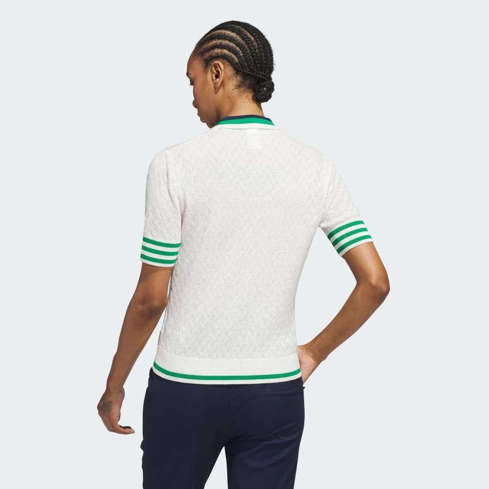 【SALE／20%OFF】adidas 【公式】アディダス adidas 【オリジナルスゴルフ】Originals ニット ポロ アディダス トップス ポロシャツ ホワイト【送料無料】