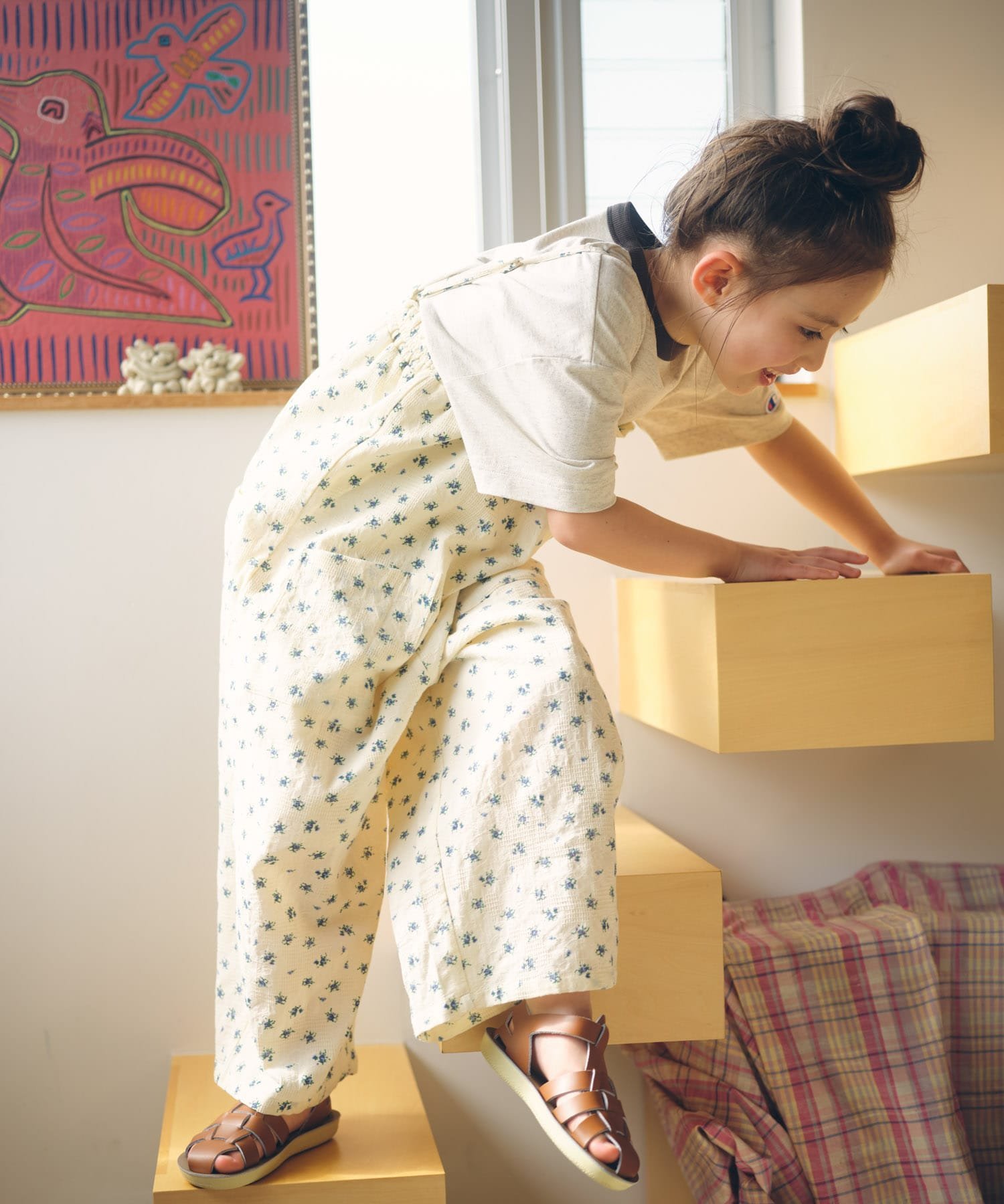 URBAN RESEARCH DOORS 『別注』CHAMPION×DOORS リンガー刺繍ロゴTシャツ(KIDS) ア...