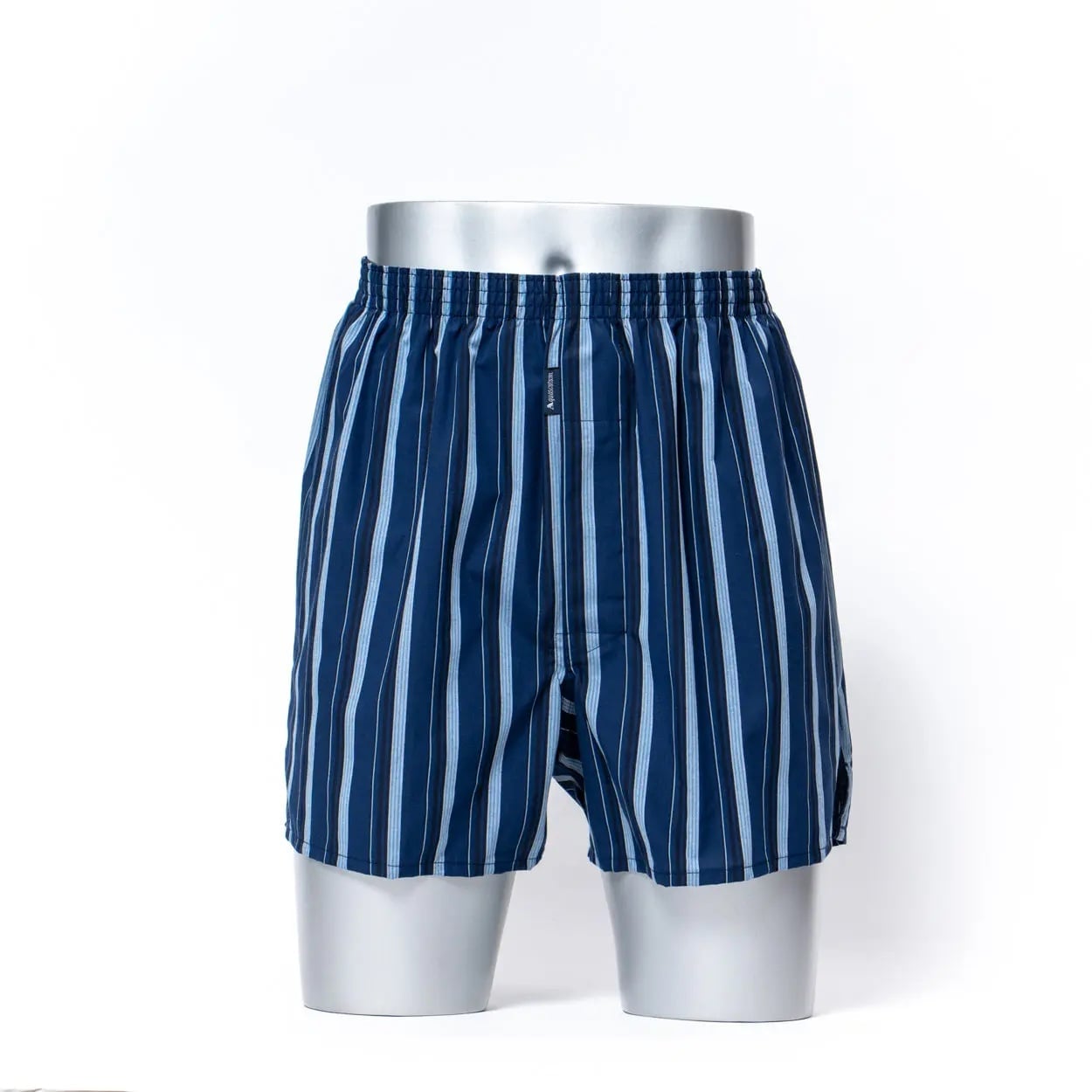 Aquascutum Aquascutum/(M)AQ裏打トランクス/26S/ストライプD レナウンインクス インナー・ルームウェア ボクサーパンツ・トランクス ブルー ネイビー