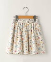 【SALE/50%OFF】SHIPS KIDS SHIPS KIDS:80~90cm / リバティ スカート シップス スカート ミディアムスカート ネイビー ...