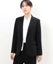 【SALE/50%OFF】COMME CA 【セットアップ対応】2WAYストレッチトロ ジャケット コムサ スーツ・フォーマル スーツジャケット ブラック【送料...