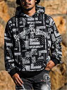 WHIM ROTH WHIM ROTH/(M)W/R Paisley Hoodie アダムスジャグラー トップス パーカー フーディー ブラック ブルー ブラウン グレー イエロー【送料無料】