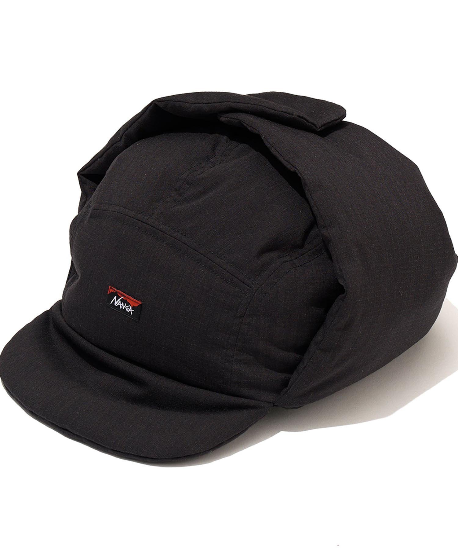 NANGA HINOC RIPSTOP DOWN EAR FLAP CAP ナンガオンラインショップ 帽子 キャップ ホワイト ブラウン ブラック【送料無料】