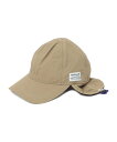 SHIPS KIDS ARCH&LINE:リサイクル ナイロン ハイキング キャップ シップス 帽子 キャップ ホワイト ベージュ ブラック【送料無料】