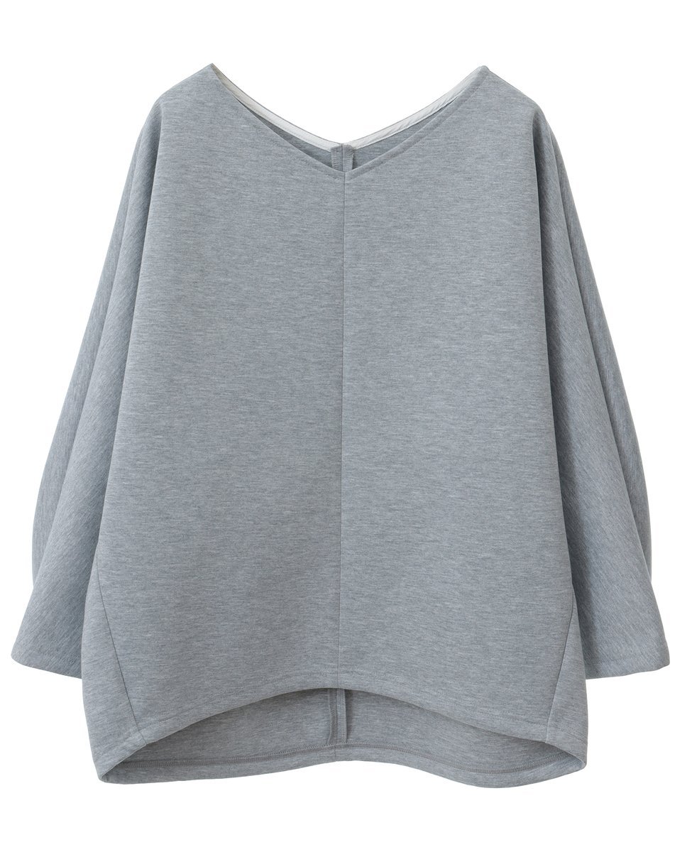 TIARA ビッグボタンドルマンスウェット ティアラ トップス カットソー・Tシャツ ホワイト グレー ブラック