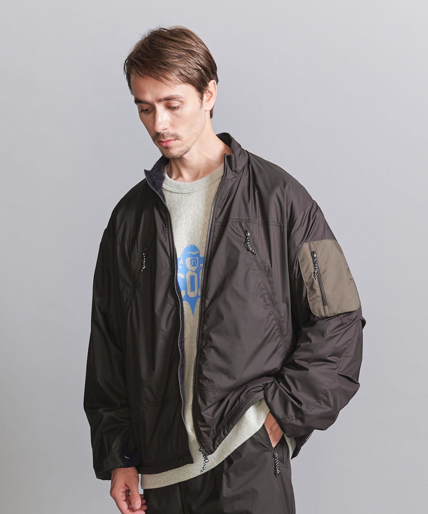 【SALE／70%OFF】BEAUTY&YOUTH UNITED ARROWS ＜GRIP SWANY * koti BEAUTY&YOUTH＞ ウルトラライト Octa ジャケット ユナイテッドアローズ アウトレット ジャケット・アウター その他のジャケット・アウター ブラウン ブラック【送料無料】