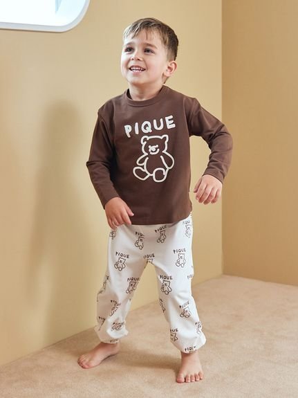 gelato pique 【KIDS】ペイント柄ロングパンツ ジェラートピケ パンツ その他のパンツ【送料無料】