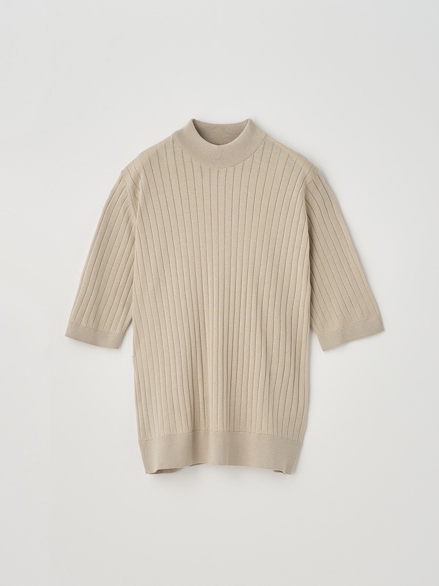 ジョンスメドレー トップス レディース JOHN SMEDLEY Mock turtle neck Short sleeved Rib Sweater ｜ S4684 ｜ 30G ジョンスメドレー トップス ニット【送料無料】