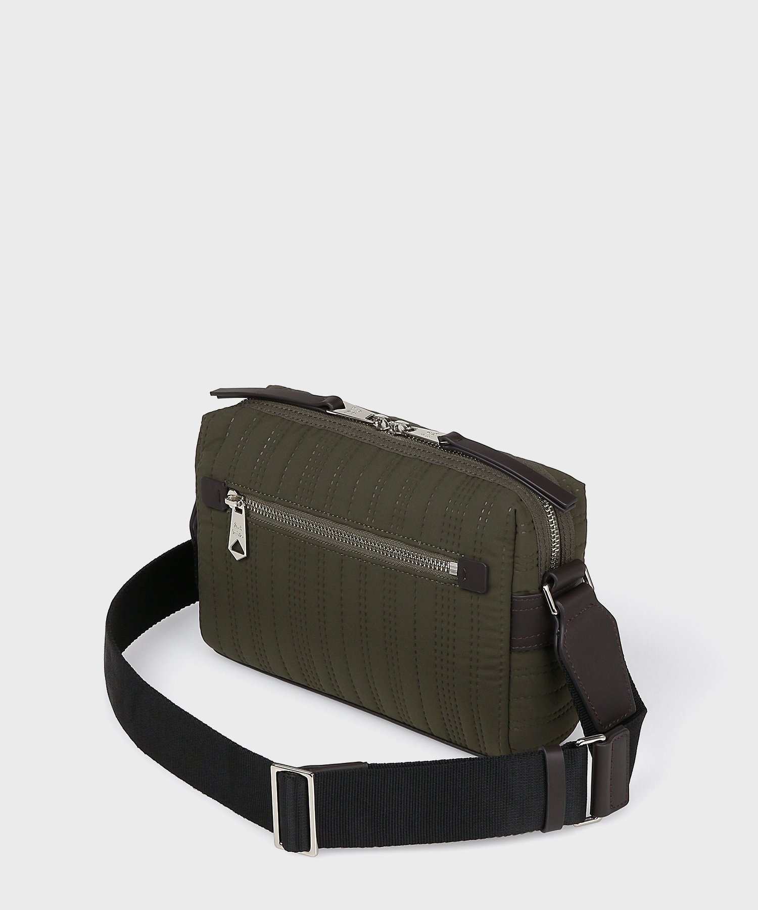 【SALE／30%OFF】Paul Smith 【公式】キルトシャドーストライプ ショルダーバッグ ポール・スミス　アウトレット バッグ その他のバッグ カーキグリーン【送料無料】