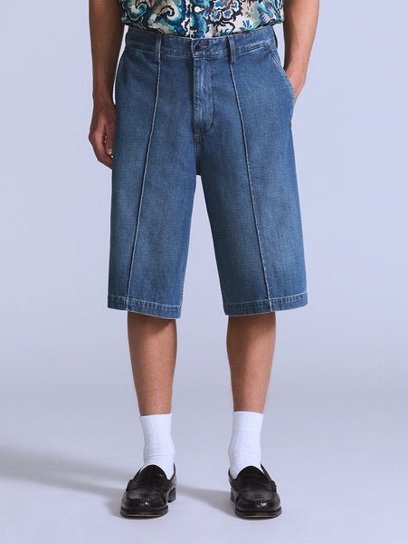 Levi's BLUETAB(TM) ワークショーツ ミディアムインディゴ リーバイス パンツ その他のパンツ ネイビー【送料無料】