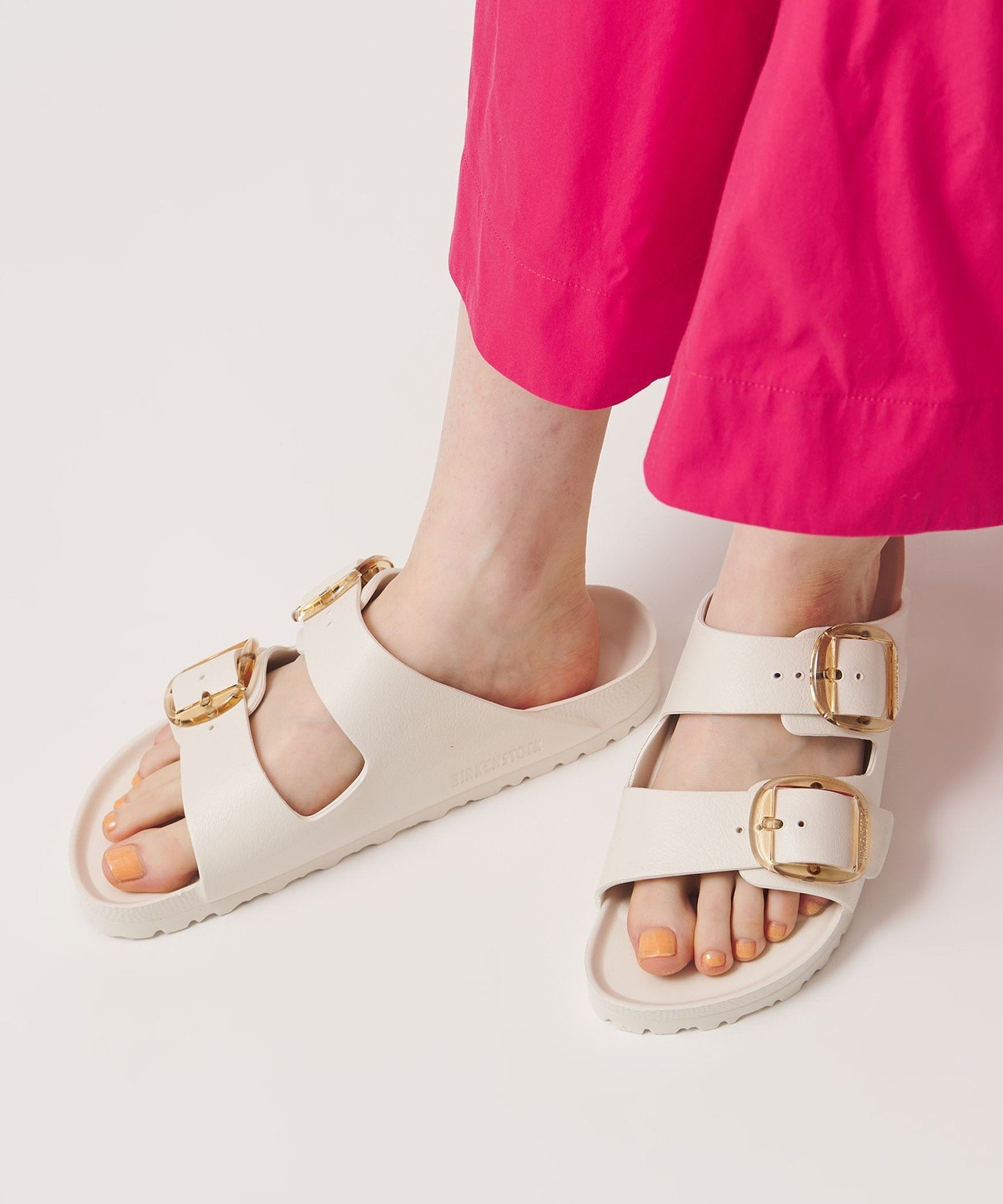UNITED ARROWS ＜BIRKENSTOCK＞ARIZONA ビッグバックル EVA サンダル ユナイテッドアローズ シューズ・靴 サンダル ブラック ホワイト【送料無料】