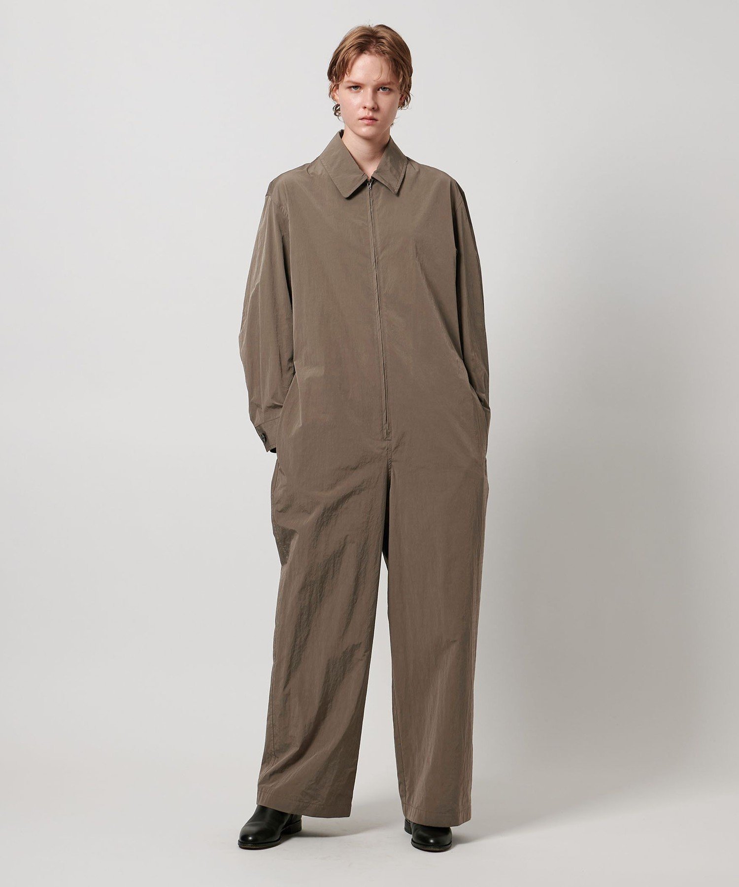 ＜LOEFF＞オールインワン UNISEX ユナイテッドアローズ アウトレット オールインワン・オーバーオール オールインワン・つなぎ ブラック
