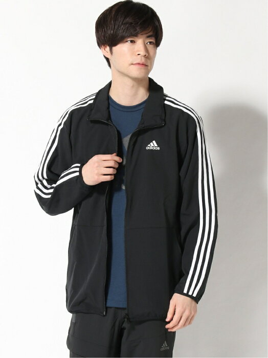 【SALE／30%OFF】adidas Sports Performance M MH 3ST クロスジャケット / アディダス GN0819 アディダス コート/ジャケット ナイロンジャケット ブラック【送料無料】