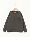【SALE/30%OFF】KRIFF MAYER (K)アタタカ ワッペン クルー スウェット クリフメイヤー トップス スウェット・トレーナー グレー グリー...