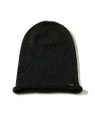 XLARGE PAPER YARN BEANIE XLARGE エクストララージ 帽子 ニット帽・ビーニー ブルー ブラック【送料無料】