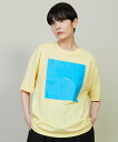 FRAPBOIS テイストT フラボア トップス カットソー・Tシャツ ブルー ホワイト イエロー【送料無料】