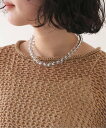 SLOBE IENA 《追加予約》mabel/マベル SLOBE別注 ビーズネックレス スローブ イエナ アクセサリー・腕時計 ネックレス ホワイト【送料無料】