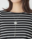 TO BE CHIC フラワービジュースライドネックレス トゥー ビー シック アクセサリー・腕時計 ネックレス ホワイト ピンク【送料無料】