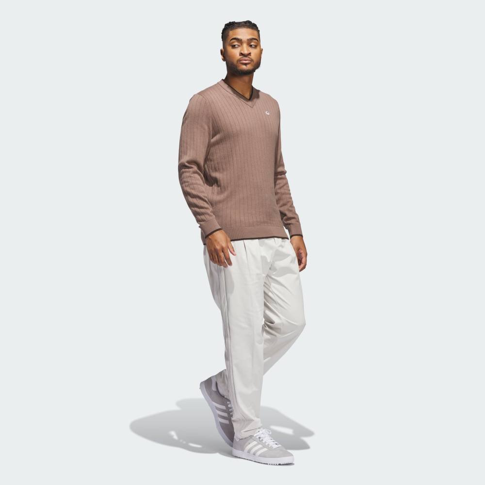 【SALE／20%OFF】adidas 【公式】アディダス adidas 【オリジナルスゴルフ】Vネック セーター アディダス トップス スウェット・トレーナー ブラウン【送料無料】