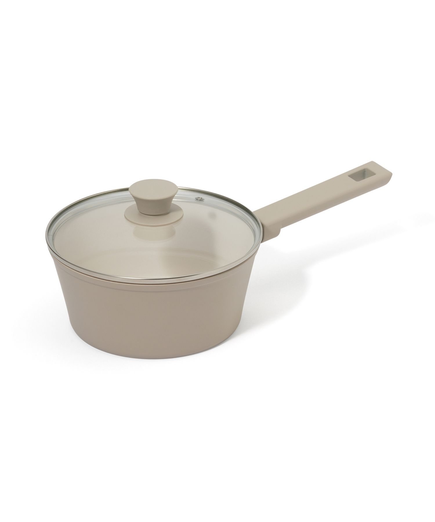 Francfranc IH・直火 ソースパン 20cm グレー フランフラン 食器・調理器具・キッチン用品 鍋・フライパン グレー