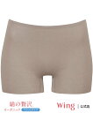 【SALE/15%OFF】Wing ウイング 【綿の贅沢オーガニック フラットタイプ】 1分丈 吸汗速乾 ウイング インナー・ルームウェア その他のインナー・ル...