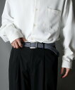 【SALE/22%OFF】SITRY リバーシブル メッシュ ベルト ブランド カジュアル シトリー ファッション雑貨 ベルト ネイビー レッド
