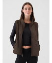 【SALE/81%OFF】GAP (W)GapFit キルティングベスト ギャップ トップス ベスト・ジレ ブラック ブラウン
