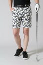【SALE/70%OFF】St ANDREWS パームリーフプリントショートパンツ (MENS) セントアンドリュース トップス ベスト・ジレ ブラック ホワイ...